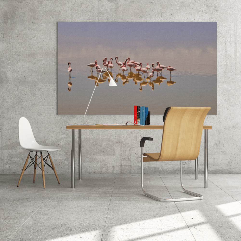 Inspiration | mockup featuring an art print hanging behind a work desk 325 el e1638459316821 | digital art by davidanders